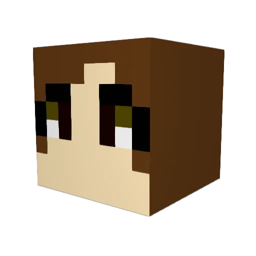 Minecraft-Avatar von June_Bugg_: Kopf als 3D-Render