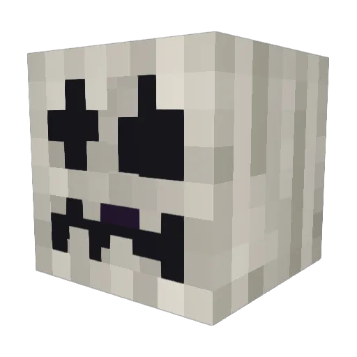 JuneikaGames Minecraft avatar head, 3D render