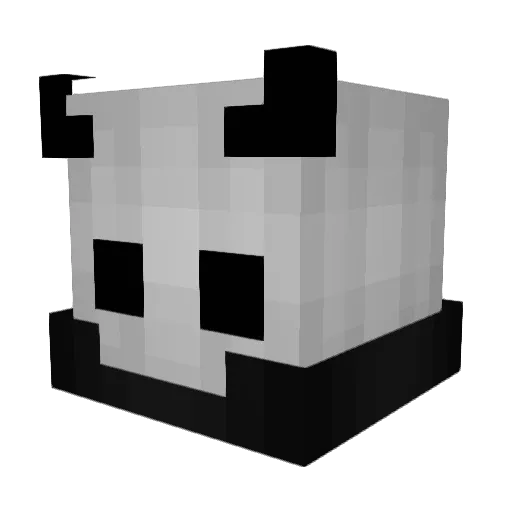 JungJoe Minecraft avatar head, 3D render