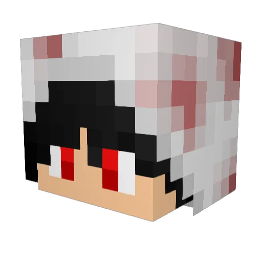 Junghyun_0426 Minecraft avatar head, 3D render