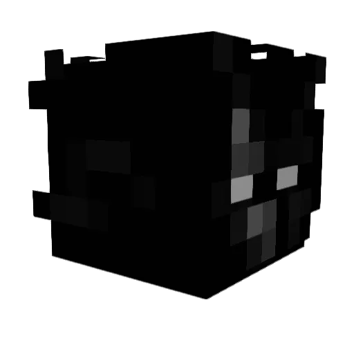 Juninhoooo Minecraft avatar head, 3D render