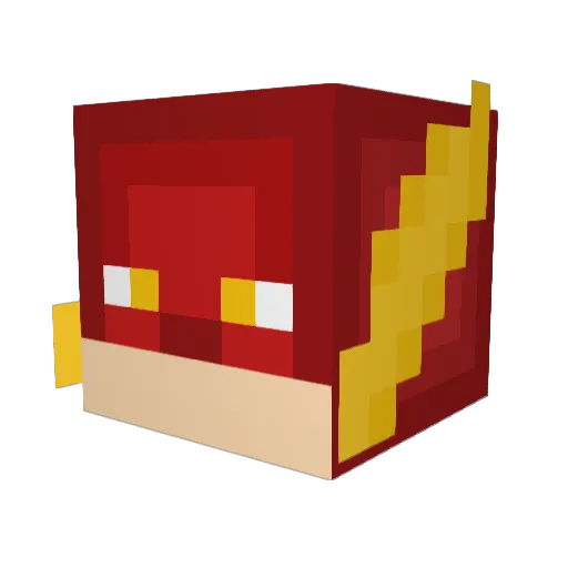 JuniorTrout Minecraft avatar head, 3D render