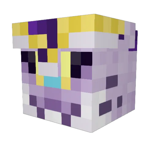 JuniperBug69 Minecraft avatar head, 3D render