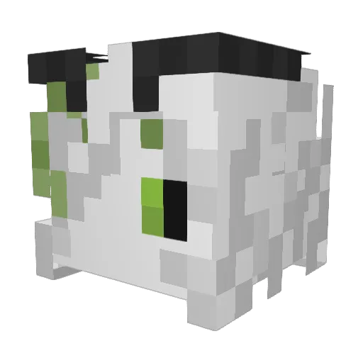 Juniper__actias Minecraft avatar head, 3D render