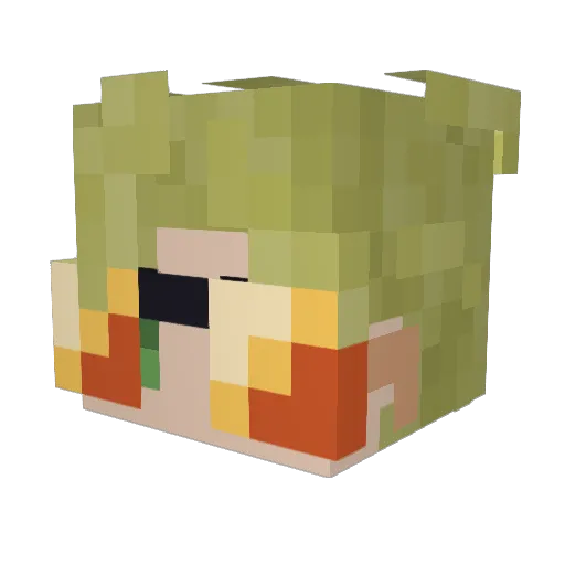 Minecraft-Avatar von JunkYard_Dogs_: Kopf als 3D-Render