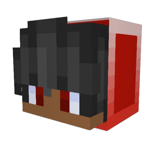 Junkthem2 Minecraft avatar head, 3D render