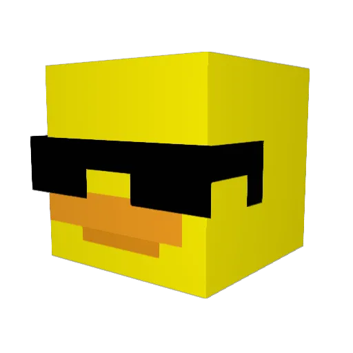JunkyJunk69 Minecraft avatar head, 3D render