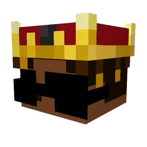 JunoTaya Minecraft avatar head, 3D render