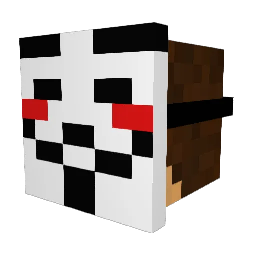 JupitarBroz Minecraft avatar head, 3D render