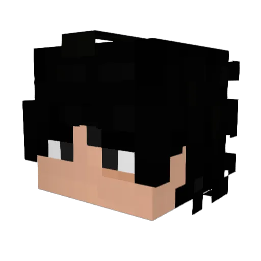 JupiterGear Minecraft avatar head, 3D render