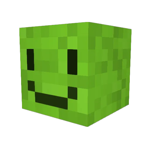 JupiterGolden Minecraft avatar head, 3D render