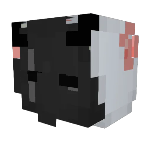 JupiterRH Minecraft avatar head, 3D render