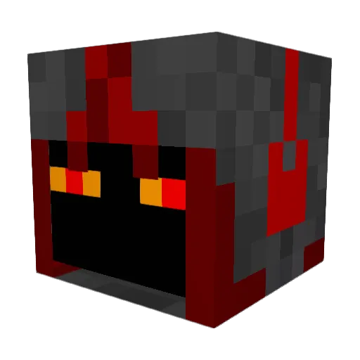Jupiter__Io Minecraft avatar head, 3D render