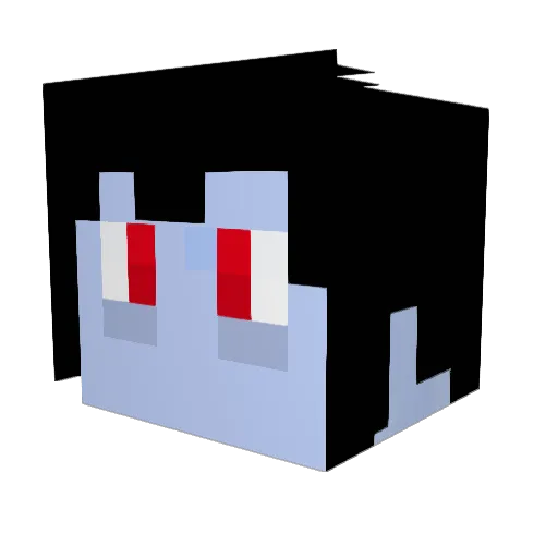 Jupitersilliest Minecraft avatar head, 3D render