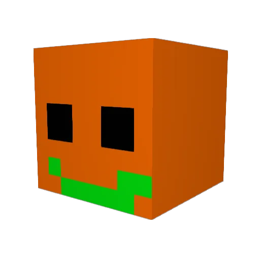 JuppSchmitz Minecraft avatar head, 3D render