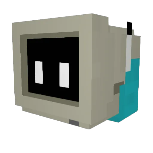 JurassicGamer83 Minecraft avatar head, 3D render