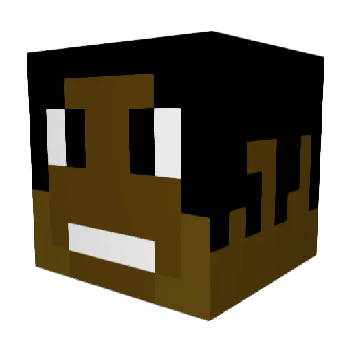 Jureczek321 Minecraft avatar head, 3D render