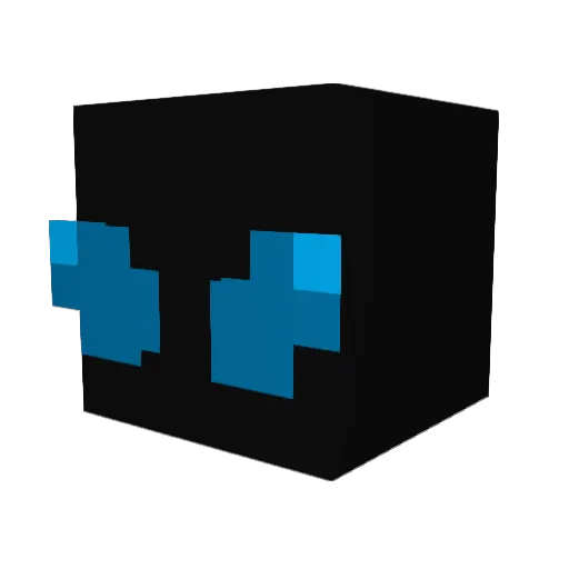 JurtyHurty Minecraft avatar head, 3D render