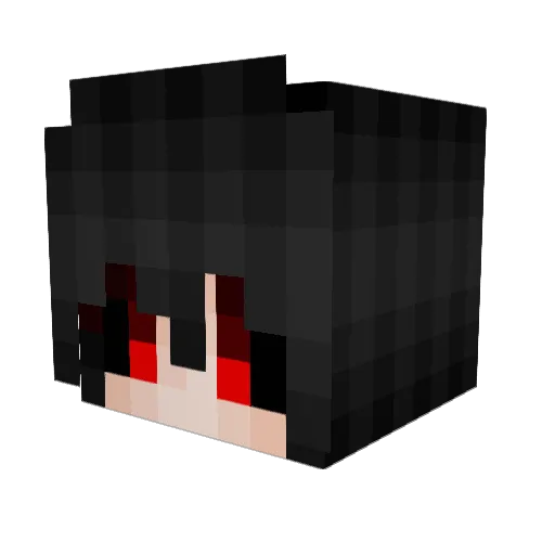 JusCali Minecraft avatar head, 3D render