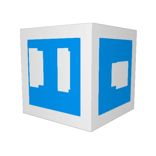 Jus_Silent Minecraft avatar head, 3D render
