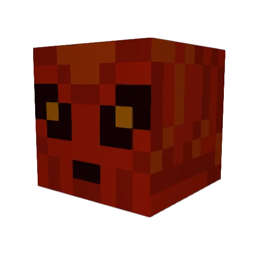 Juseppe001 Minecraft avatar head, 3D render
