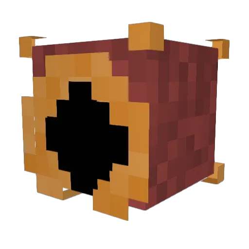 Just1iam Minecraft avatar head, 3D render