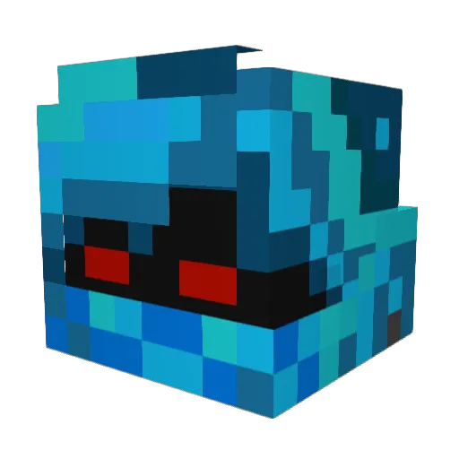 JustAGulpin745 Minecraft avatar head, 3D render