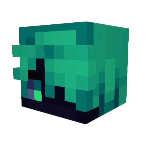 JustAGuyHere Minecraft avatar head, 3D render