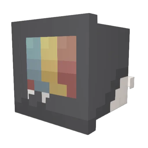 JustAHappyGuy Minecraft avatar head, 3D render