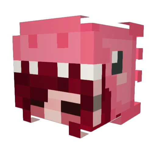 JustAKhat18 Minecraft avatar head, 3D render