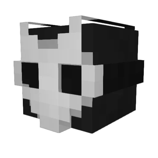 JustANobody__ Minecraft avatar head, 3D render