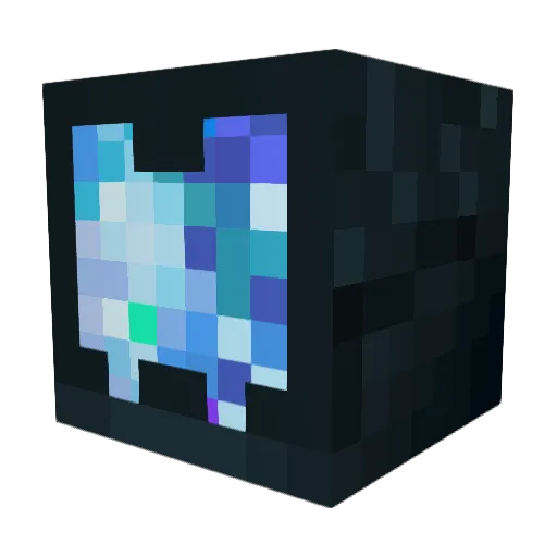 JustAShadow_ Minecraft avatar head, 3D render