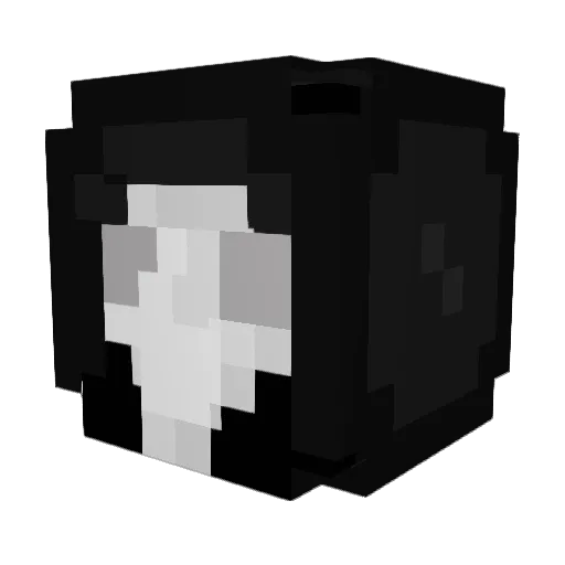 JustAaronnn Minecraft avatar head, 3D render