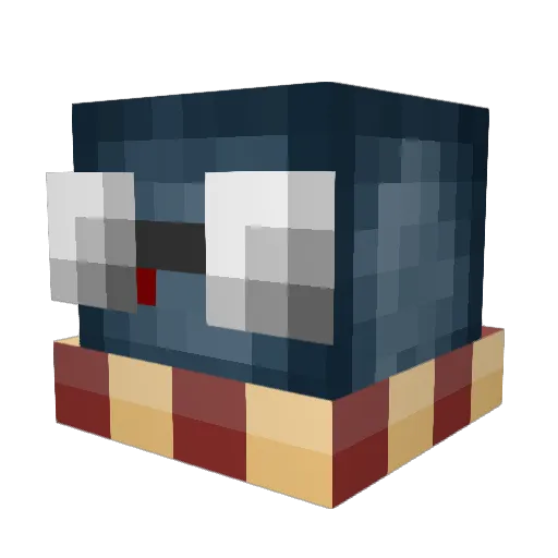 JustAnotherHomo Minecraft avatar head, 3D render