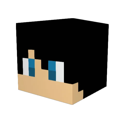 JustAnotherJoe_ Minecraft avatar head, 3D render