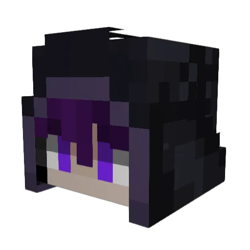 JustApply Minecraft avatar head, 3D render