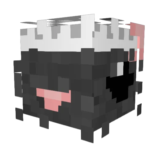 JustAzazou Minecraft avatar head, 3D render