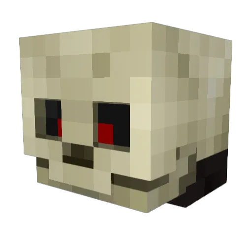 JustBrinsky Minecraft avatar head, 3D render
