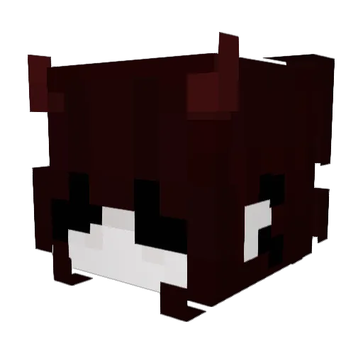 JustDanik_ Minecraft avatar head, 3D render