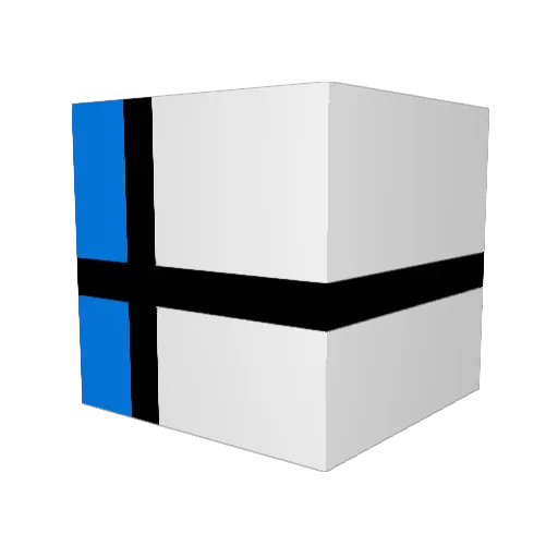 JustDeno Minecraft avatar head, 3D render