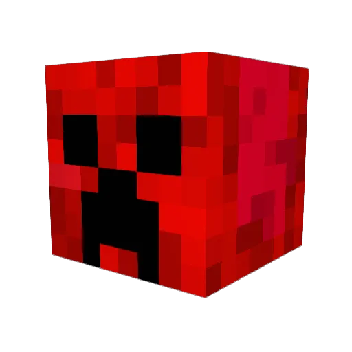 JustDenzil Minecraft avatar head, 3D render
