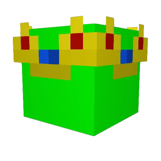 JustDiego_11 Minecraft avatar head, 3D render
