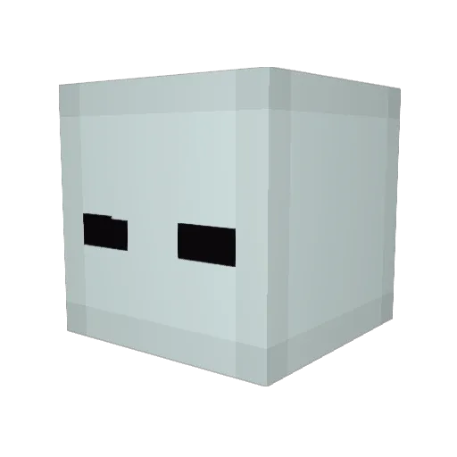 JustDire35 Minecraft avatar head, 3D render
