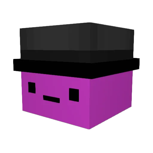 JustDonny Minecraft avatar head, 3D render
