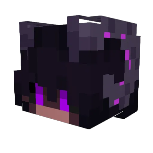 JustDragonGirl Minecraft avatar head, 3D render
