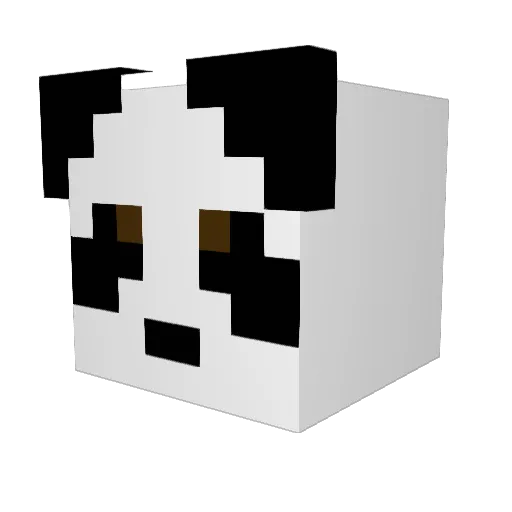 JustFriendless Minecraft avatar head, 3D render
