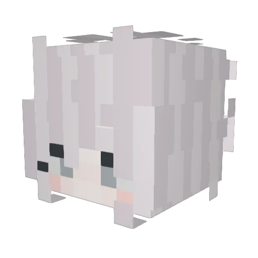 JustGameing5 Minecraft avatar head, 3D render