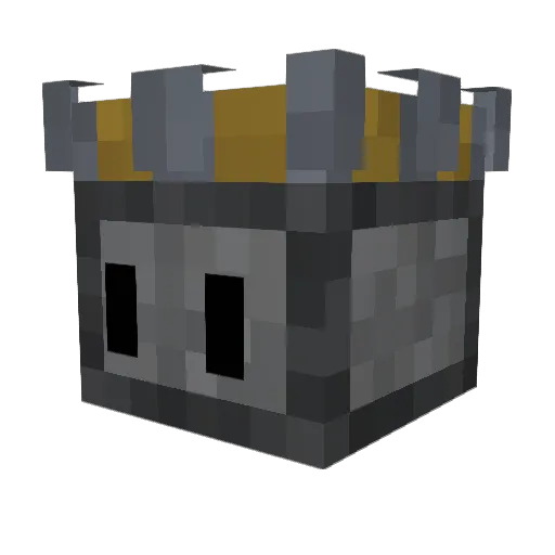 JustGarrick Minecraft avatar head, 3D render
