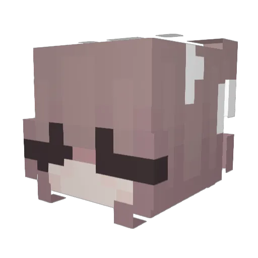 JustJBL Minecraft avatar head, 3D render