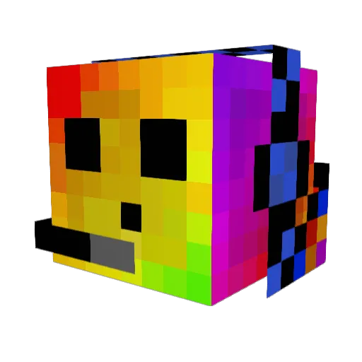 JustJamazing Minecraft avatar head, 3D render